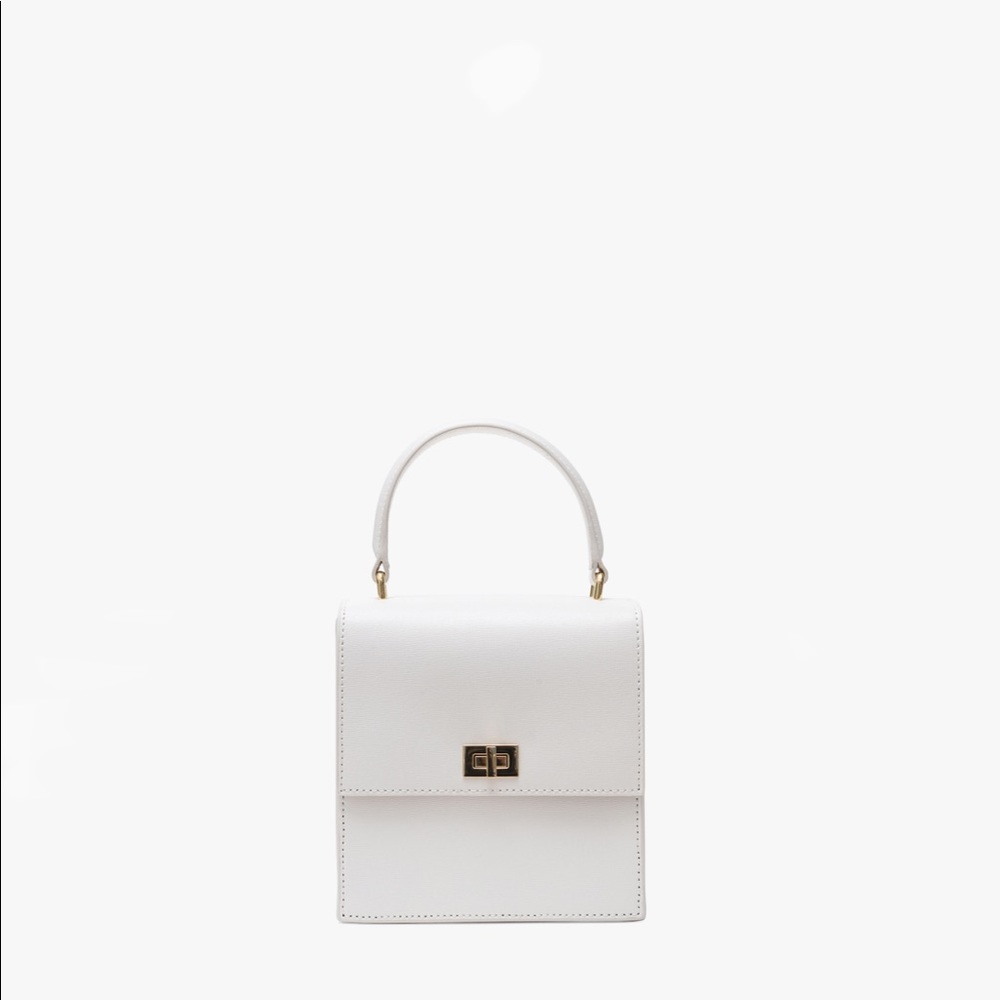 Neely & Chloe Mini Lady Bag in white (used twice)